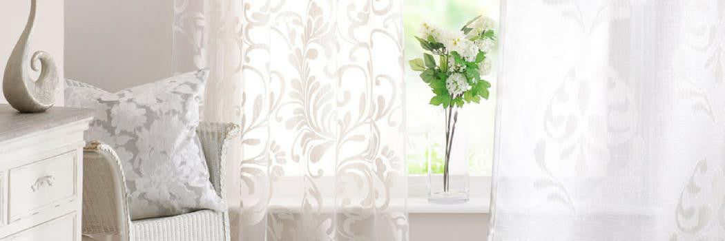 Patterned Voile Curtains