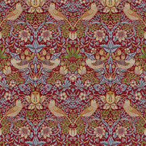 Avery Tapestry Claret - William Morris Inspired Box Seat Covers Avery Tapestry Claret - William Morris Inspired Box Seat Covers