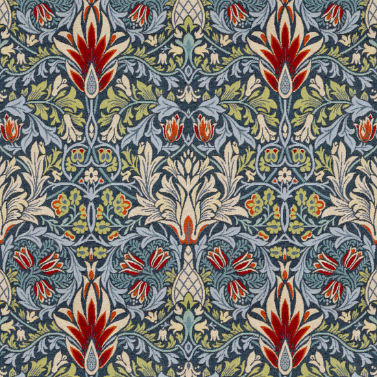 Hardwick Tapestry Multi - William Morris Inspired Apex Curtains
