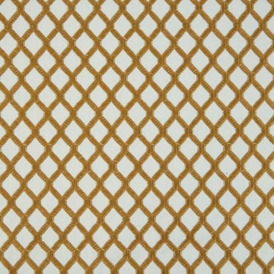 Mosaic Gold Fabric by the Metre