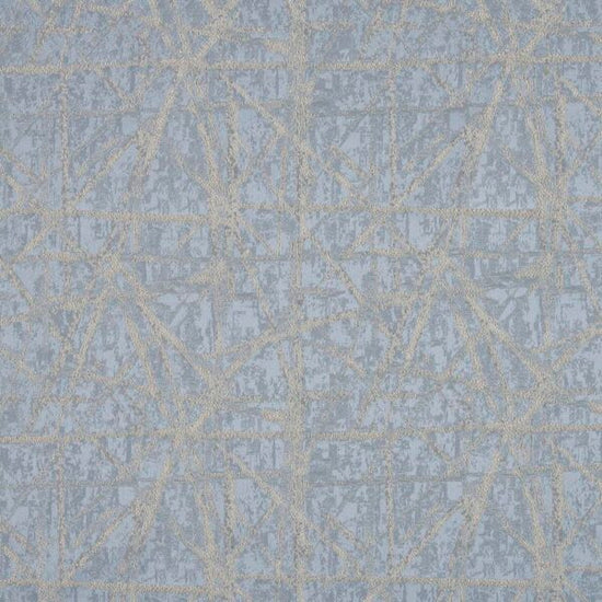 Hathaway Silver Blue Upholstered Pelmets