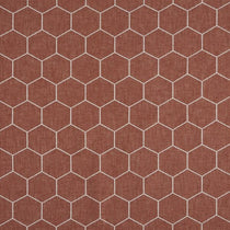 Beehive Terracotta Upholstered Pelmets