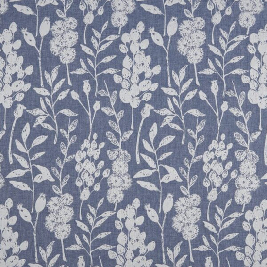 Flora Denim Roman Blinds