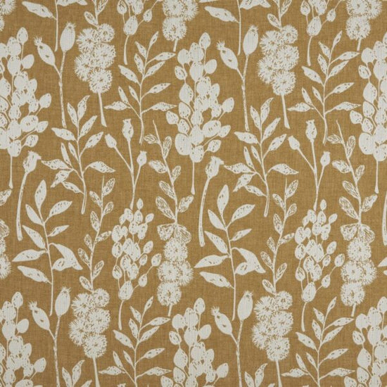 Flora Mustard Valances