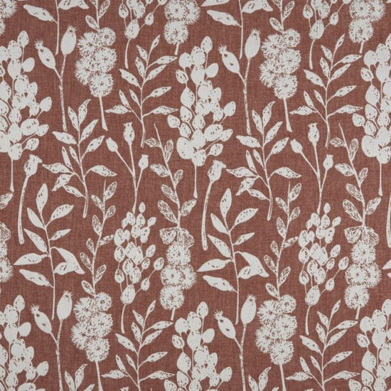 Flora Terracotta Roman Blinds