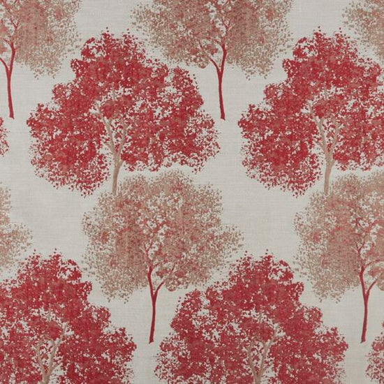 Elation Cherry Red Roman Blinds