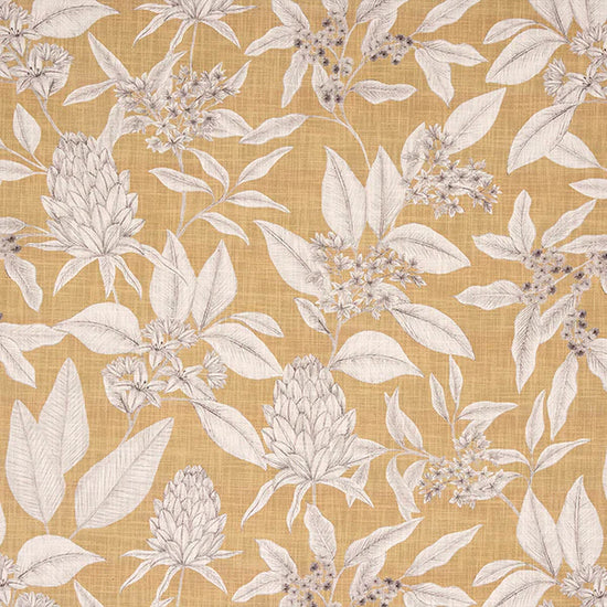 Holyrood Ochre Upholstered Pelmets