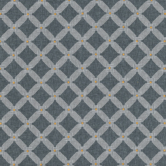 Morocco Denim Roman Blinds