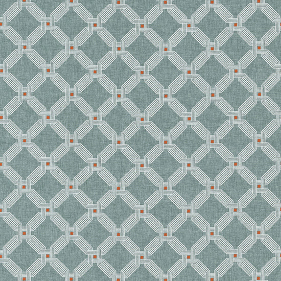 Morocco Teal Upholstered Pelmets