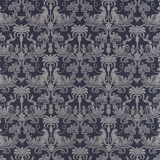 Pantera Indigo Roman Blinds