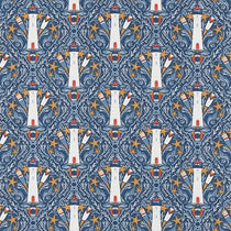 Pendeen Indigo Curtains