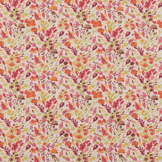 Wild Meadow Paprika Curtains