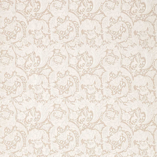 Pure Bachelors Button Embroidery Flax 236617 Upholstered Pelmets