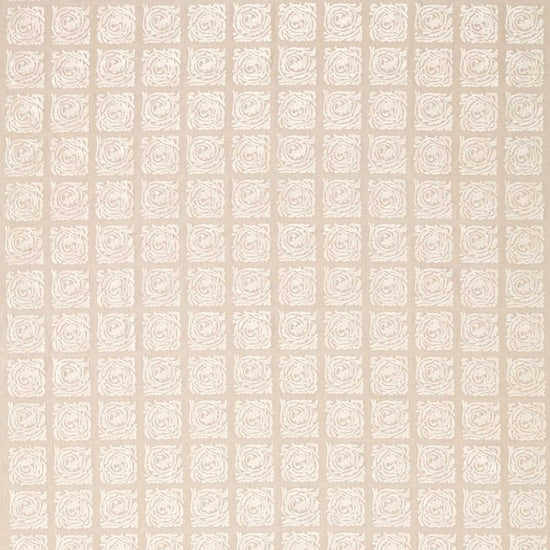 Pure Scroll Embroidery Flax 236613 Fabric by the Metre