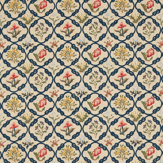 Mays Coverlet Indigo Rose 237308 Roman Blinds