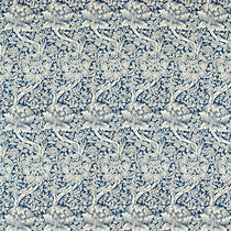 Rose And Thistle Indigo 227035 Fabric by the Metre