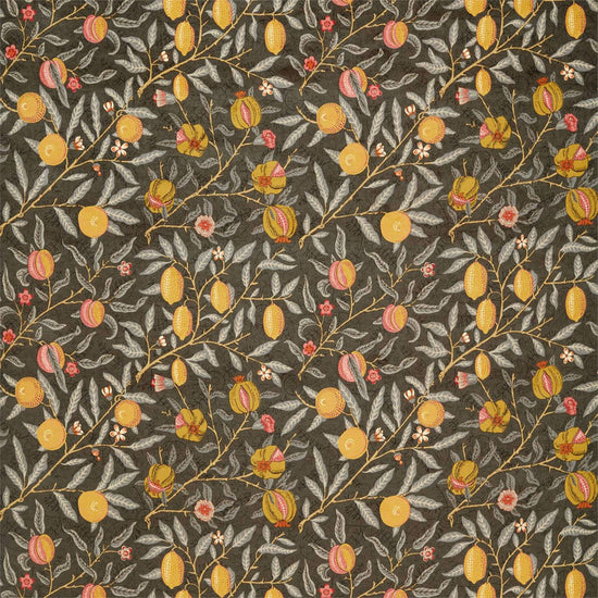 Fruit Velvet Walnut Bullrush 236926 Fabric by the Metre