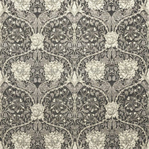 Honeysuckle And Tulip Velvet Black Walnut Stone 236938 Fabric by the Metre