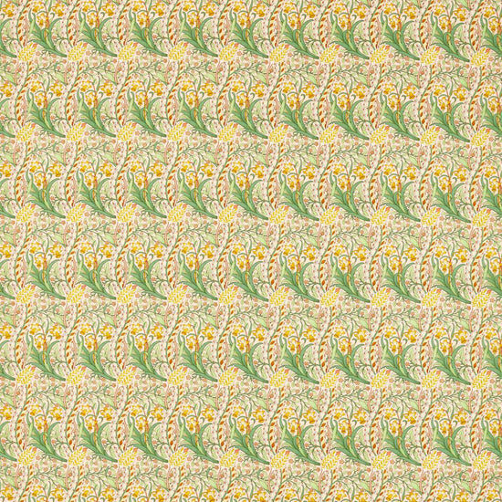 Daffodil Pink Leaf Green 226992 Valances