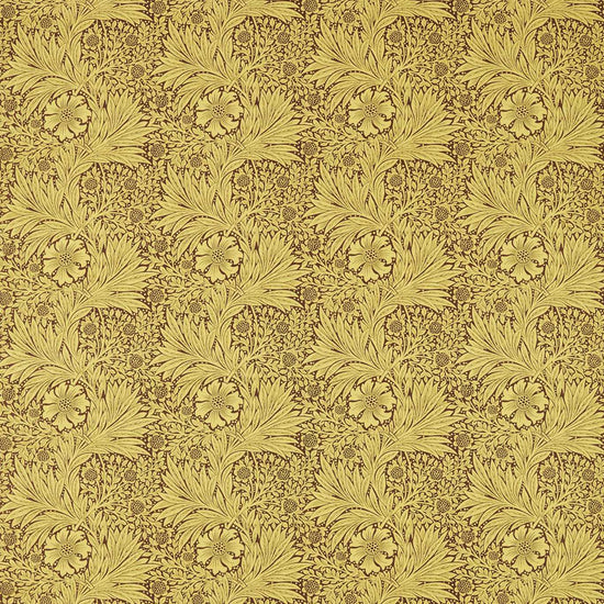 Marigold Summer Yellow Chocolate 226983 Fabric by the Metre