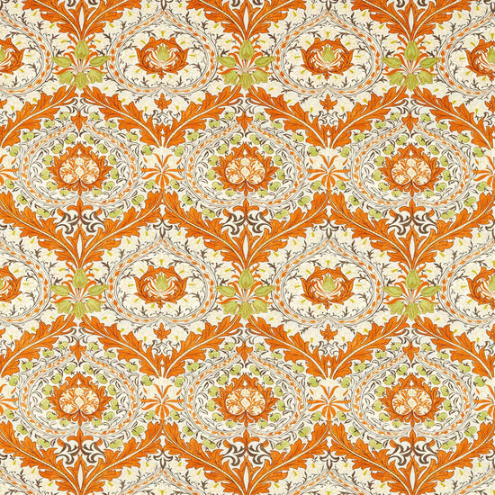 Merton Burnt Orange Chartreuse 226994 Curtains