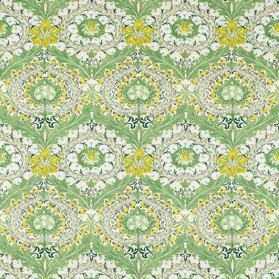 Merton Leaf Green Sky 226995 Fabric by the Metre