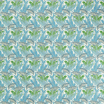 Lace Flower Garden Green Lagoon 227229 Curtains
