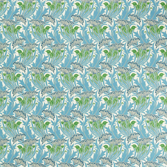 Lace Flower Garden Green Lagoon 227229 Bed Runners