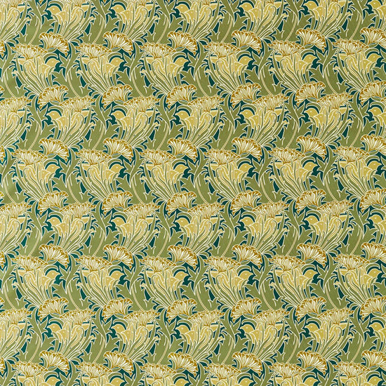 Lace Flower Pistachio Lichen 227228 Fabric by the Metre