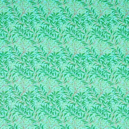 Willow Boughs Sky Leaf Green 226842 Roman Blinds