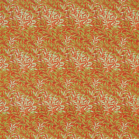 Willow Boughs Tomato Olive 226843 Apex Curtains