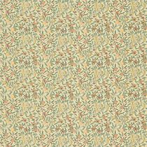 Fruit Minor Ivory Teal 226704 Fabric by the Metre