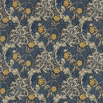 Morris Seaween Ink Woad 226727 Fabric by the Metre