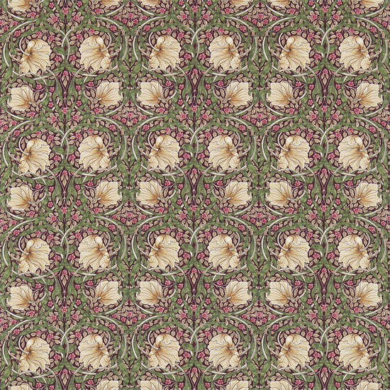 Pimpernel Aubergine Olive 226700 Fabric by the Metre