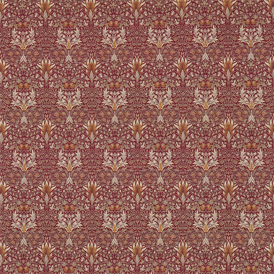 Snakeshead Claret Gold 226694 Upholstered Pelmets