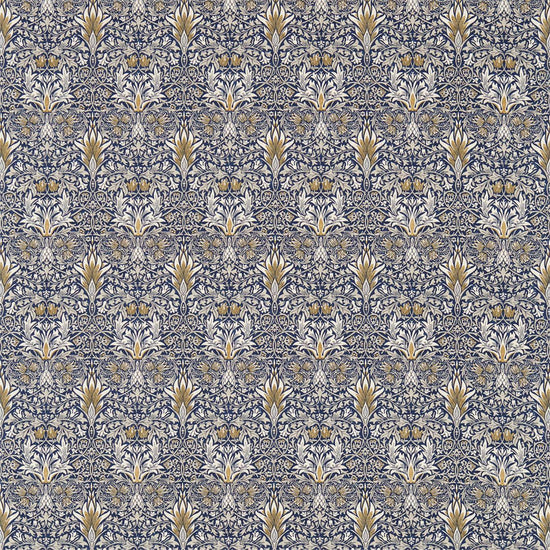 Snakeshead Indigo Hemp 226726 Apex Curtains