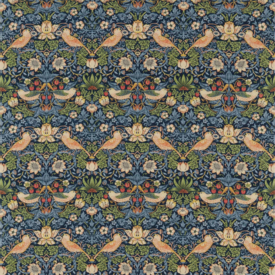 Strawberry Thief Indigo Mineral 226685 Upholstered Pelmets