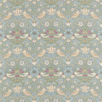 Strawberry Thief Slate Vellum 226713 Upholstered Pelmets Strawberry Thief Slate Vellum 226713 Upholstered Pelmets