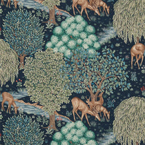 The Brook Tapestry Blue 226709 Upholstered Pelmets