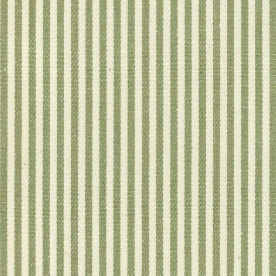 Candy Stripe Sage Fabric by the Metre