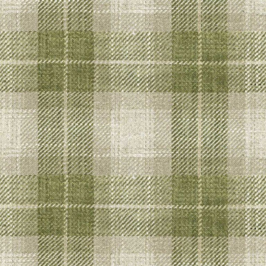 Kintyre Check Sage Fabric by the Metre