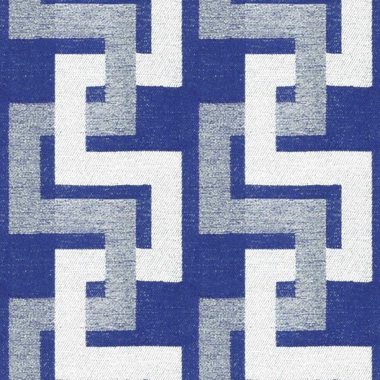 Knot Cobalt Upholstered Pelmets