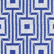 Maze Cobalt Fabric by the Metre