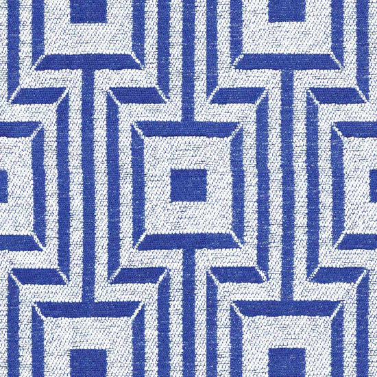 Maze Cobalt Curtain Tie Backs