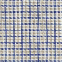 Nairn Check Blue Fabric by the Metre