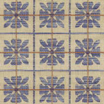 Peakes Check Monarch Blue Fabric by the Metre