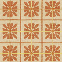 Peakes Check Russet Roman Blinds