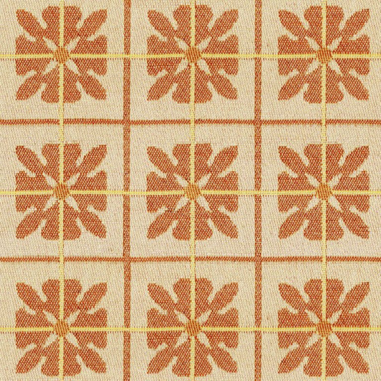 Peakes Check Russet Bed Runners