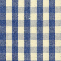 Suffolk Check Indigo Roman Blinds