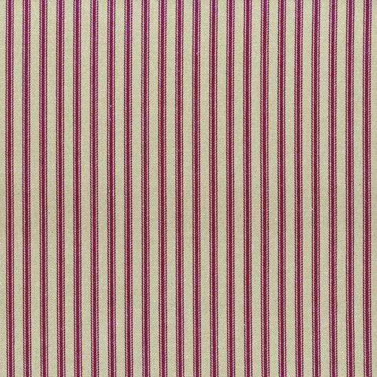 Ticking Stripe 1 Claret Roman Blinds